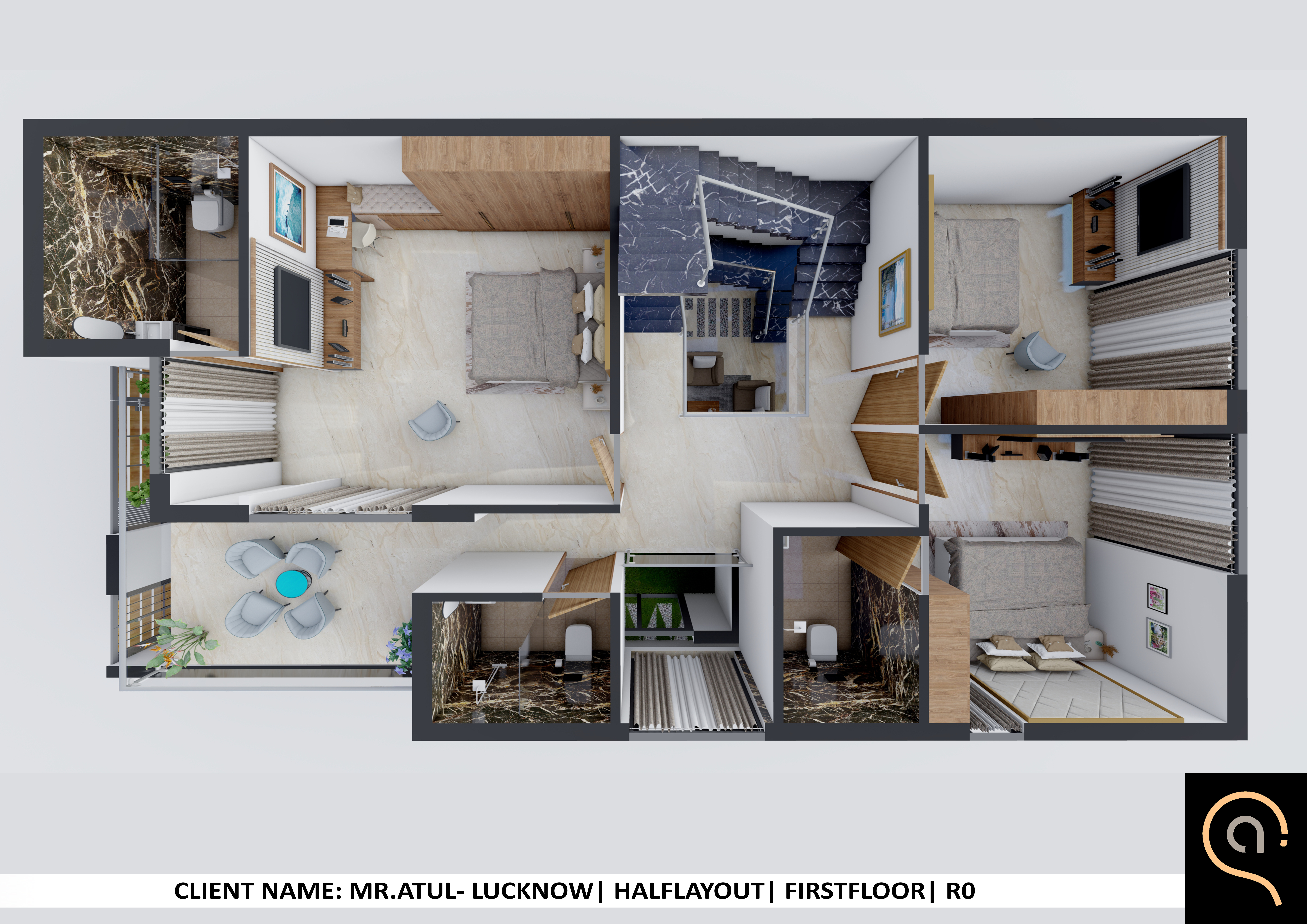 Atul Residence selected drawing 5